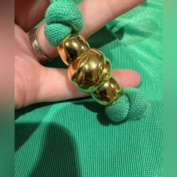 MILLY NEW‎ YORK Kelly Green Dress Belted Pockets Designer Colorful Feminine M - Picture 2 of 5